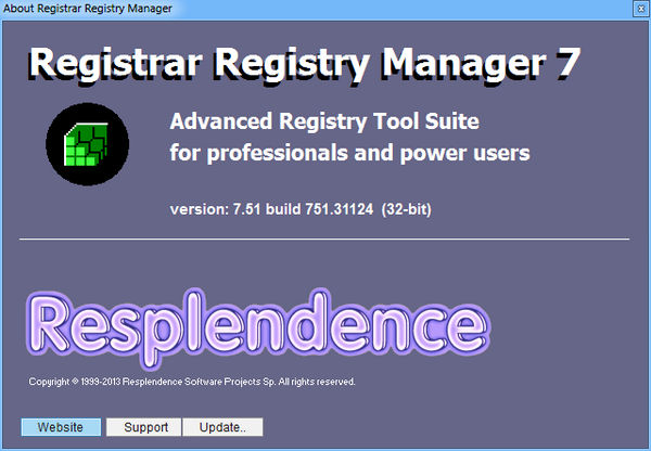 Registrar Registry Manager Pro 7.51 Build 751.31124
