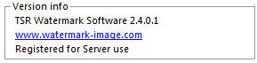 TSR Watermark Image Software 2.4.0.1