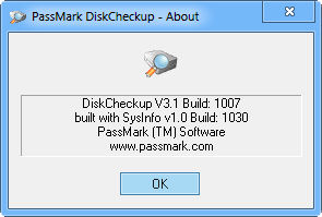 DiskCheckup 3.1 Build 1007