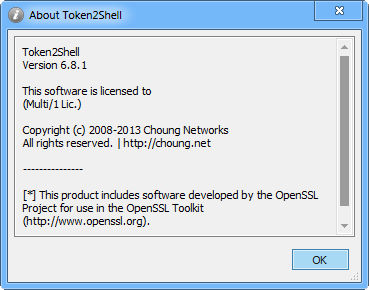 Token2Shell 6.8.1