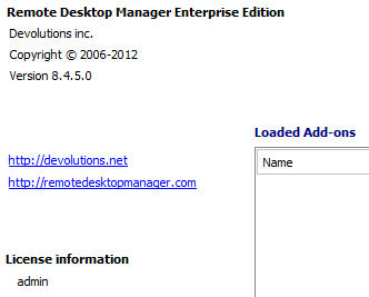 Remote Desktop Manager 8.4.5.0