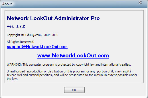 Network LookOut Administrator Professional 3.7.2