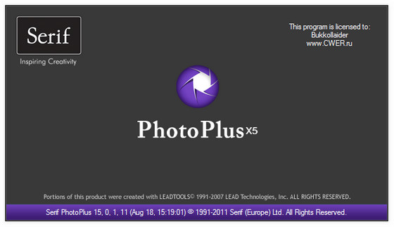 Serif PhotoPlus X5 15.0.1.11