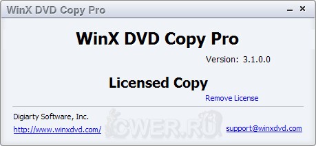 WinX DVD Copy Pro 3.1.0.0