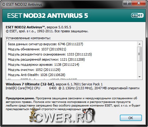 ESET NOD32 Antivirus 5.0.95.5 Final