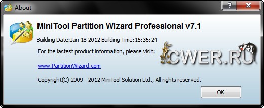 Partition Wizard 7.1