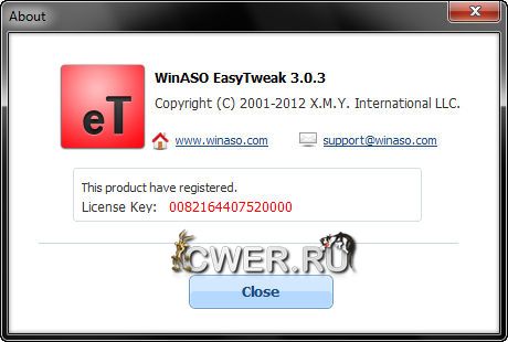 WinASO EasyTweak 3.0.3