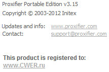 Proxifier 3.15