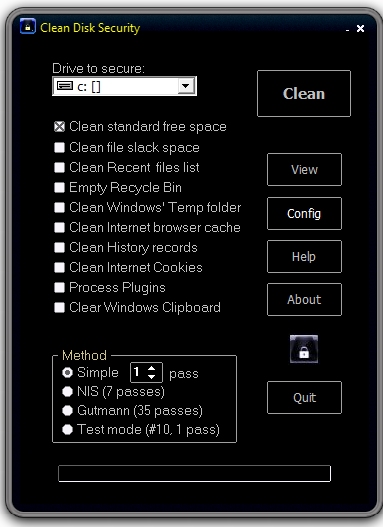Clean Disk Security