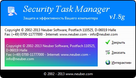 Security Task Manager