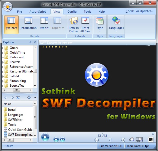 SWF Decompiler