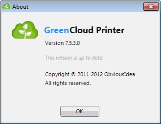 GreenCloud Printer