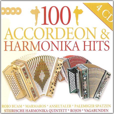 100 Accordeon and Harmonika Hits (2007) 4 CD