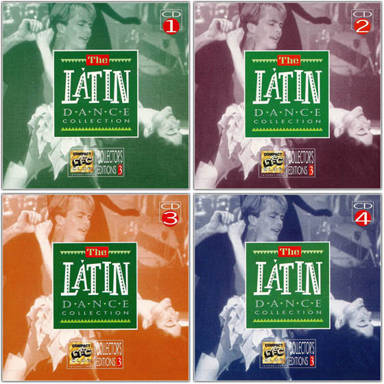 Compact Disc Club - The Latin Dance Collection (1996)  4CD BoxSet