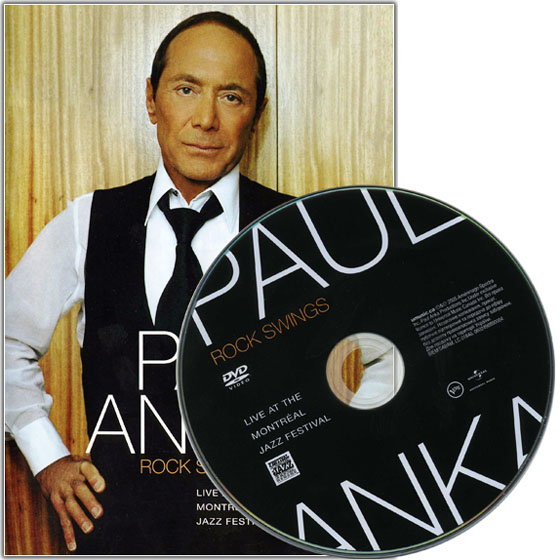 Paul Anka. Rock Swings. Live At The Montreal Jazz Festival (2005) DVD-9