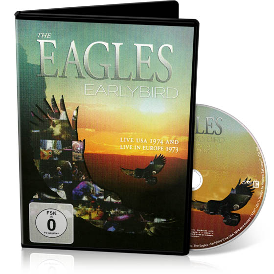 Eagles - Earlybird. Live USA 1974 & Live in Europe 1973 (2011) DVD-9