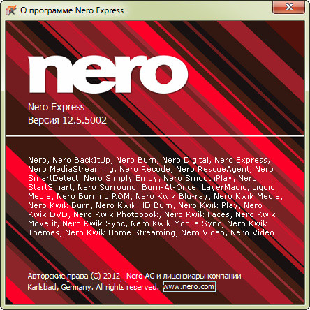 Nero Express 12.5.5002