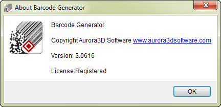 Aurora3D Barcode Generator 3.06.08