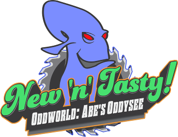 Oddworld New 'n' Tasty logo