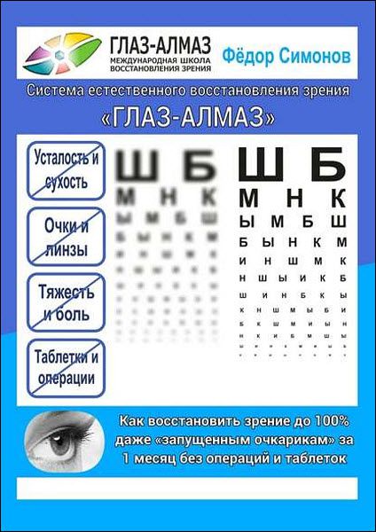 Фёдор Симонов. Как восстановить зрение до 100% даже «запущенным очкарикам» за 1 месяц без операций и таблеток»