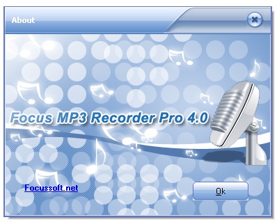 Focus MP3 Recorder Pro 4.0