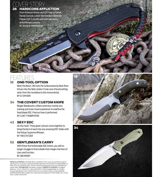 Knives Illustrated №4 (July-August 2017)с