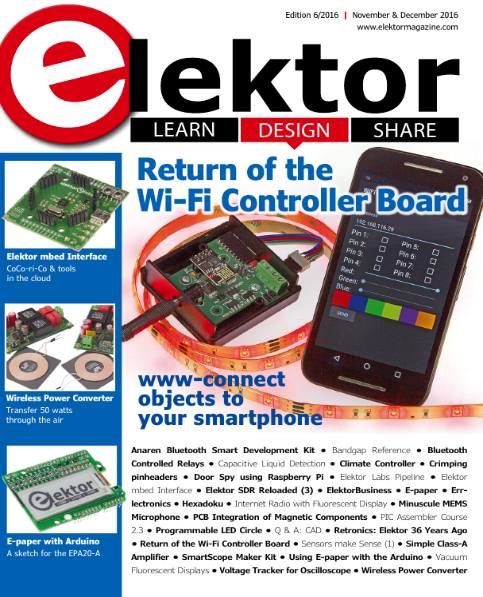 Elektor Electronics №11-12 (November-December 2016) USA