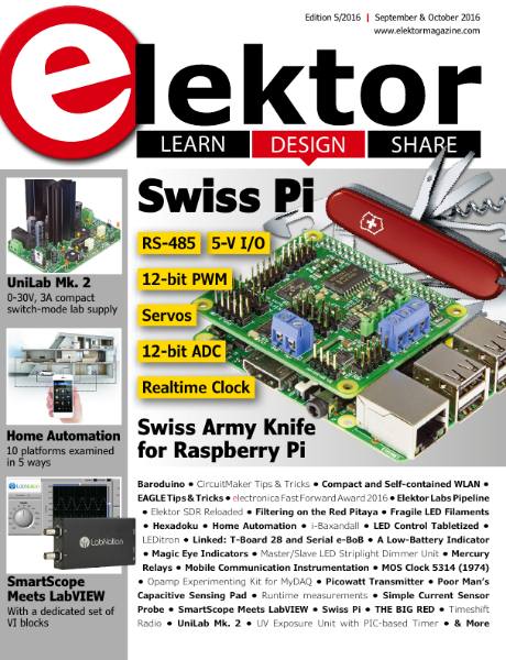 Elektor Electronics №9-10 (September-October 2016) USA