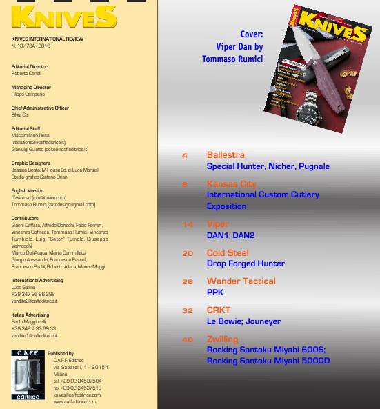 Knives International Review №13 (2016)с