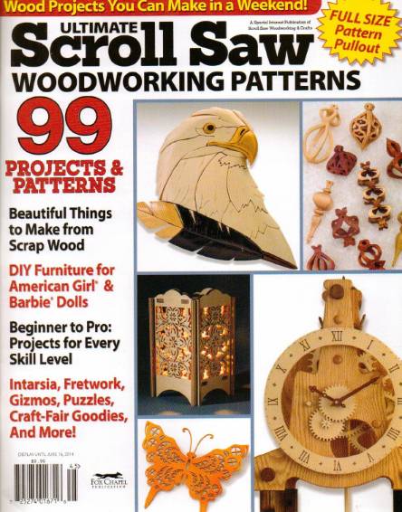 Ultimate ScrollSaw Woodworking Patterns (Spring 2014)