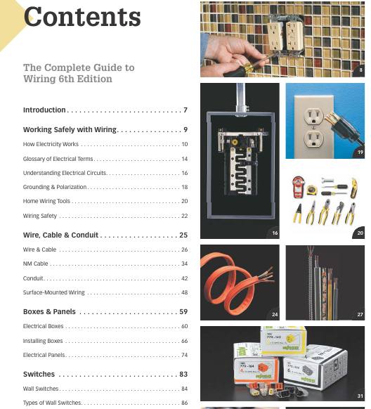 Black & Decker. The Complete Guide to Wiring. Updated 6 Edition (2014)