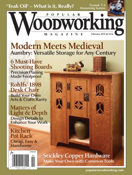 Popular Woodworking №216 (February 2015)