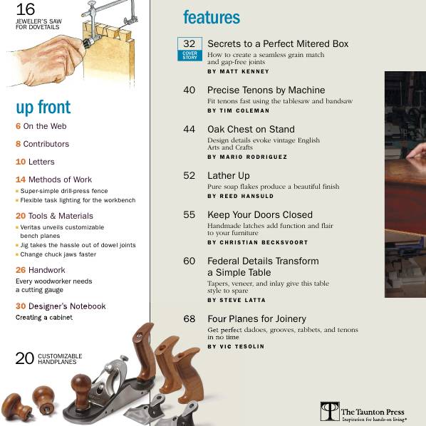 Fine Woodworking №246 (March-April 2015)с