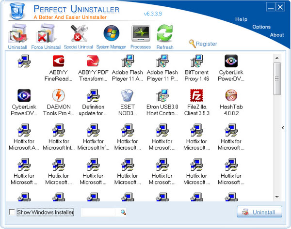 Perfect Uninstaller 6.3.3.9