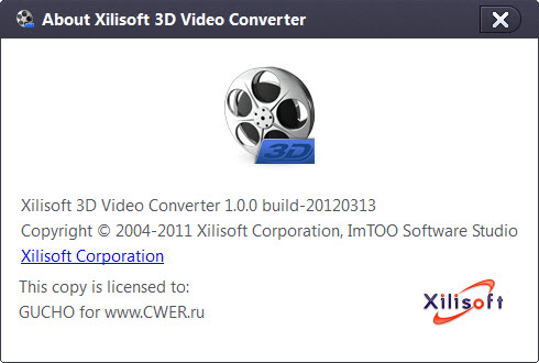 Xilisoft 3D Video Converter 1.0.0