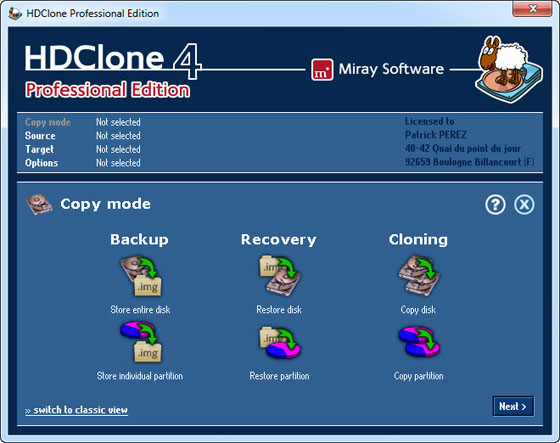 HDClone Professional Edition 4.0.7