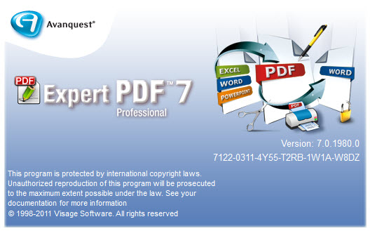 Avanquest Expert PDF Professional 7.0.1980.0