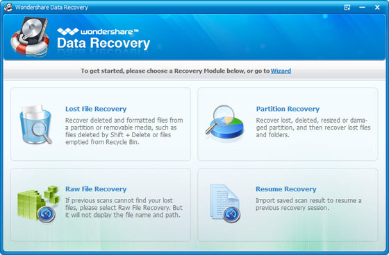 Wondershare Data Recovery 3.0.2